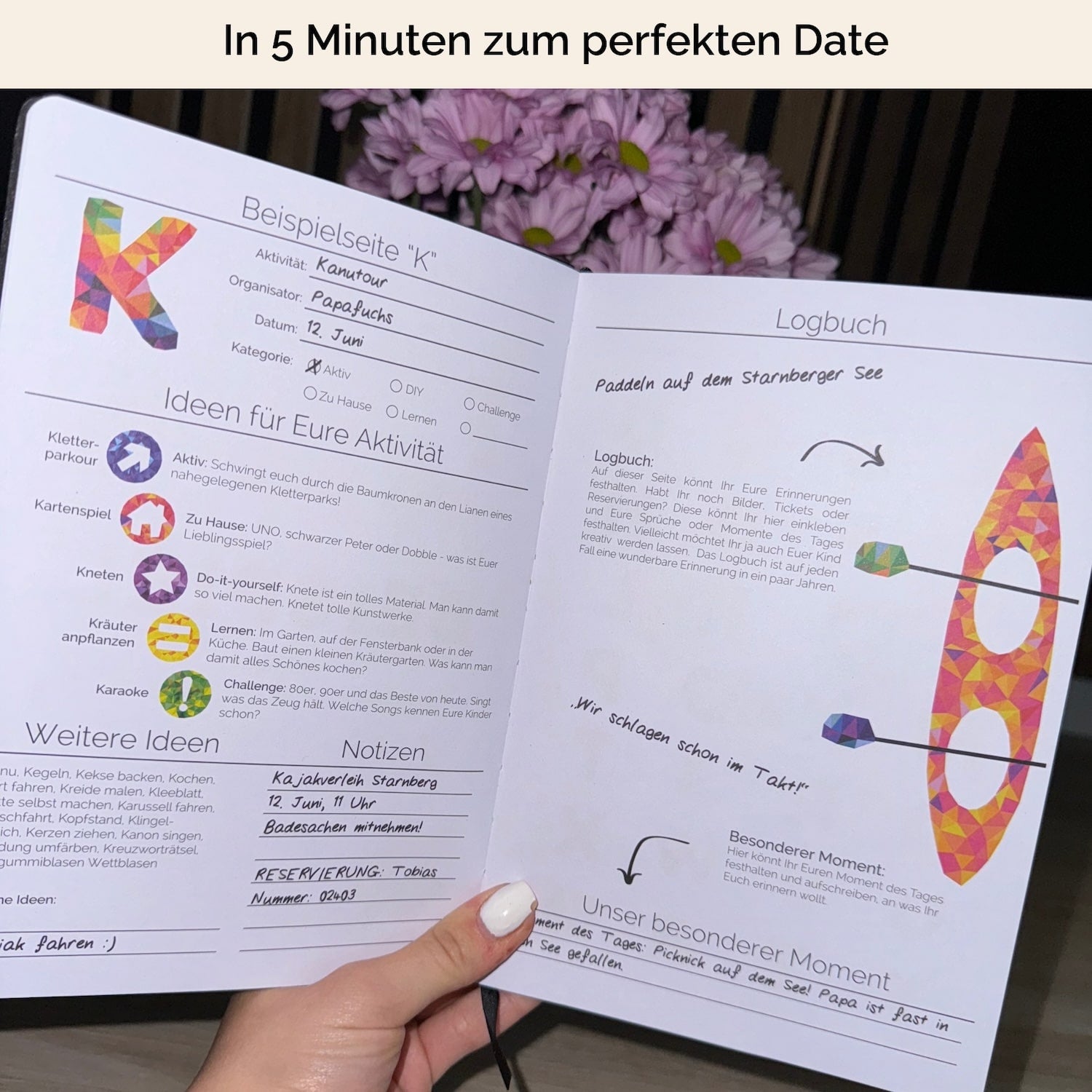 Abenteuer Journal für Familien