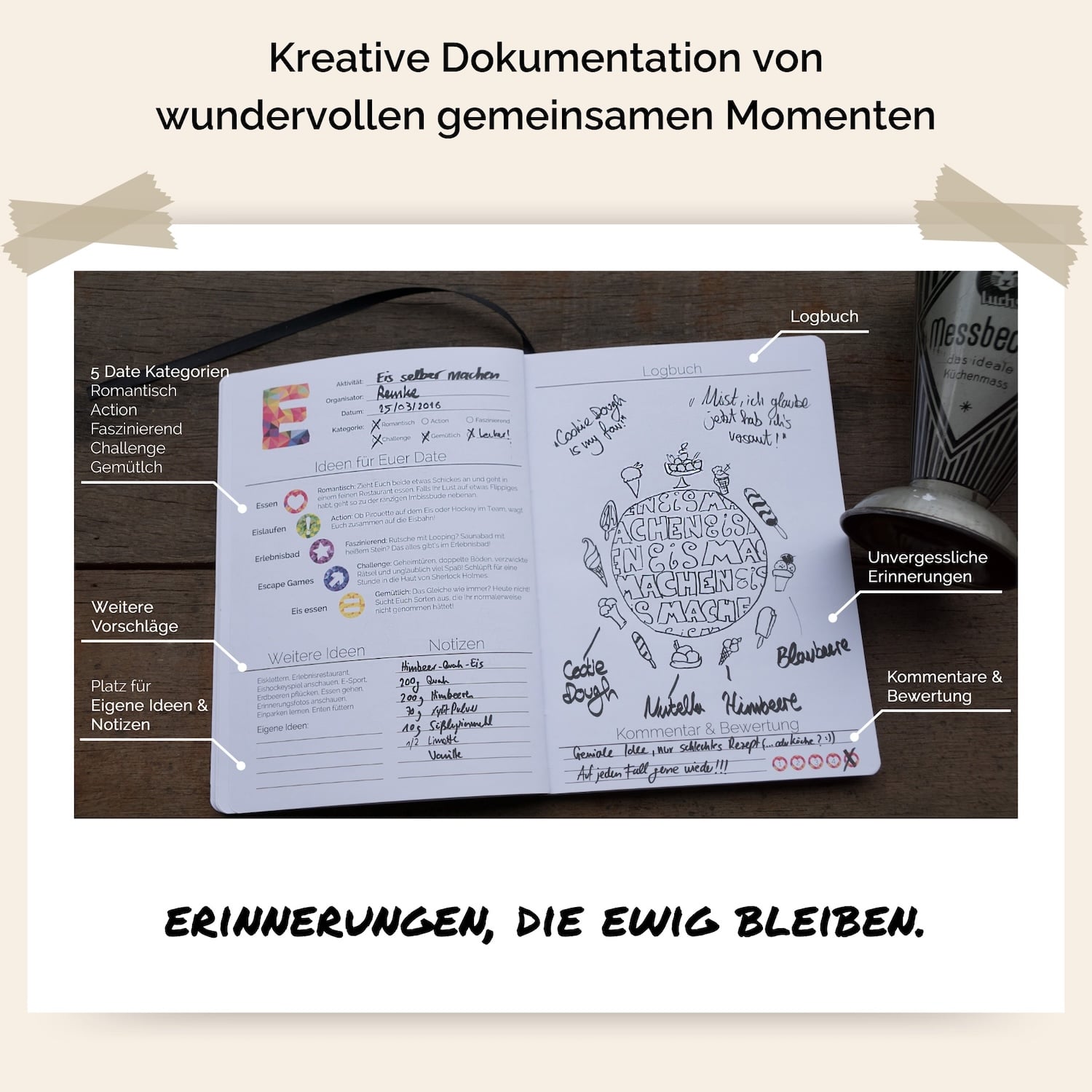 Date Journal für Paare